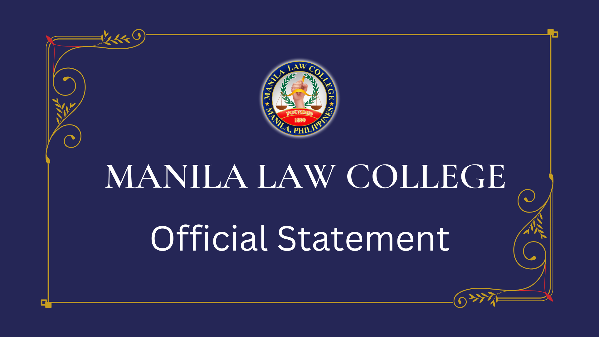 MLC issues official statement over death PCCr student